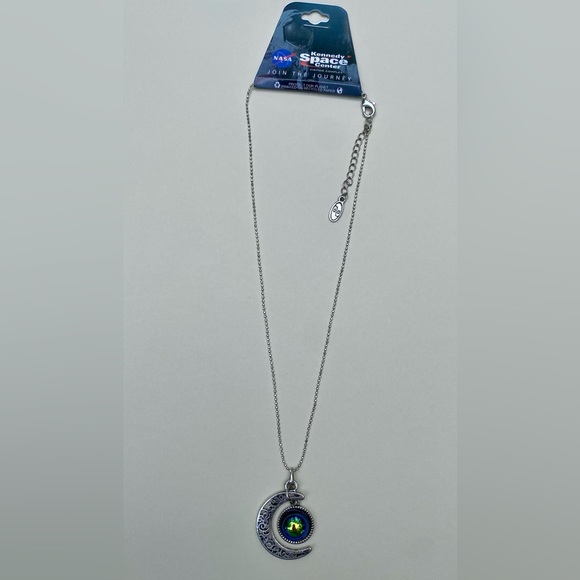 NASA Hecate MOON Goddess Tribute Necklace from Space Kennedy Center NWT - Picture 3 of 6